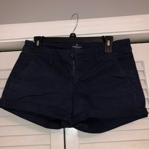 Navy shorts